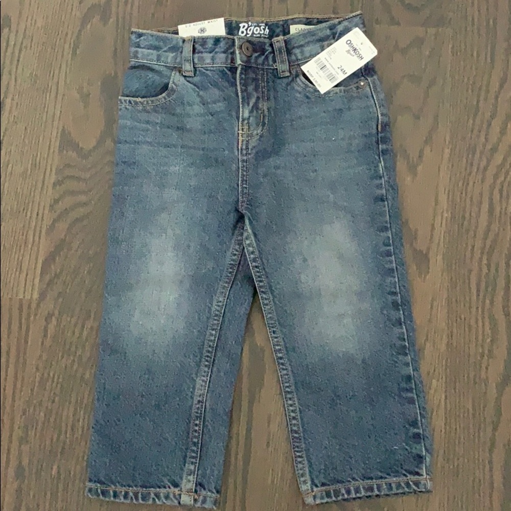NWT OshKoshBgosh boys jeans- 24m